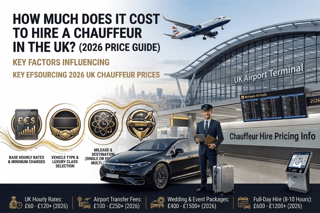 How Much Does a Chauffeur Cost UK 2026 Price Guide